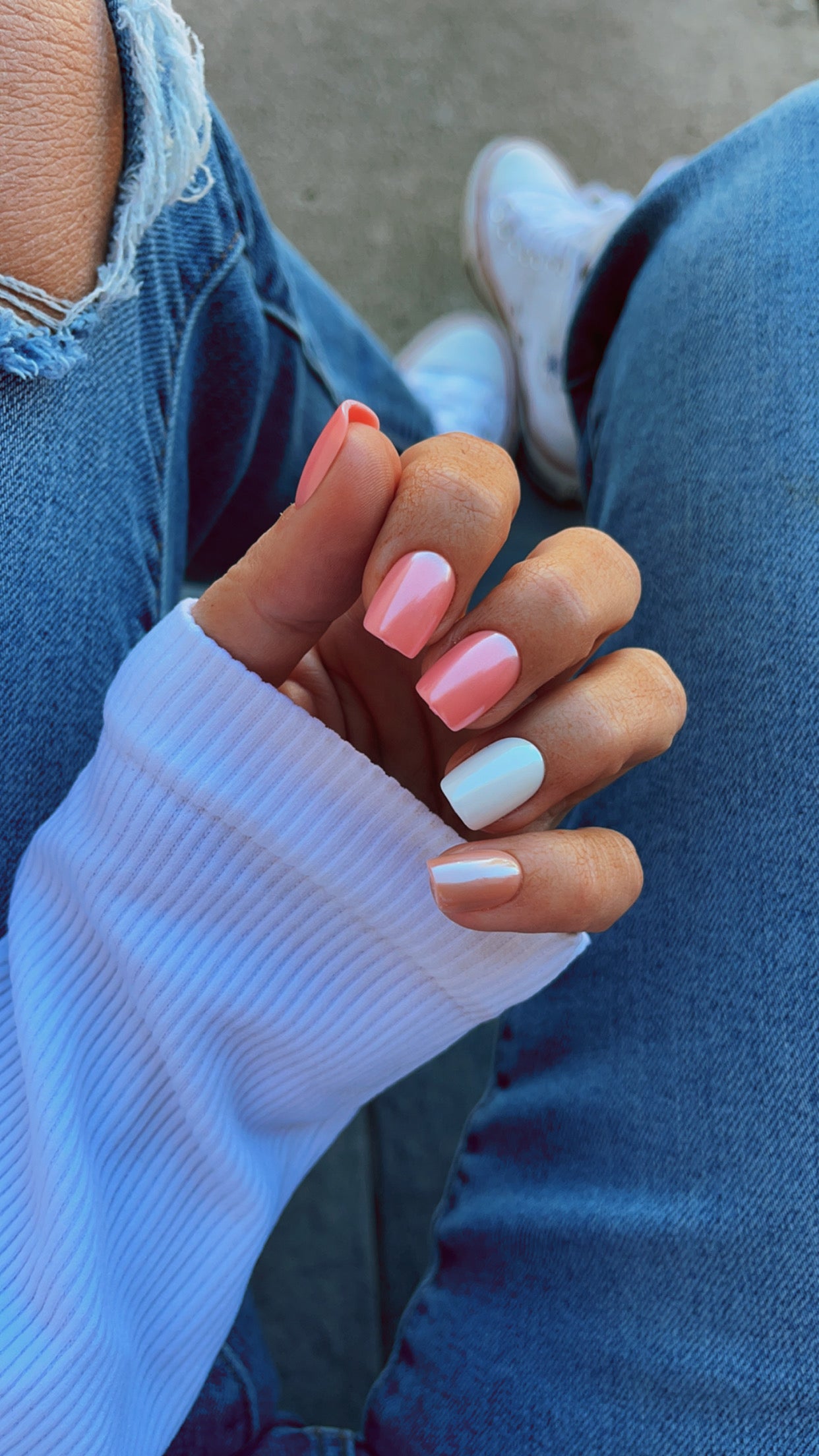 Proper Prisilla (Acrylics/Squoval)
