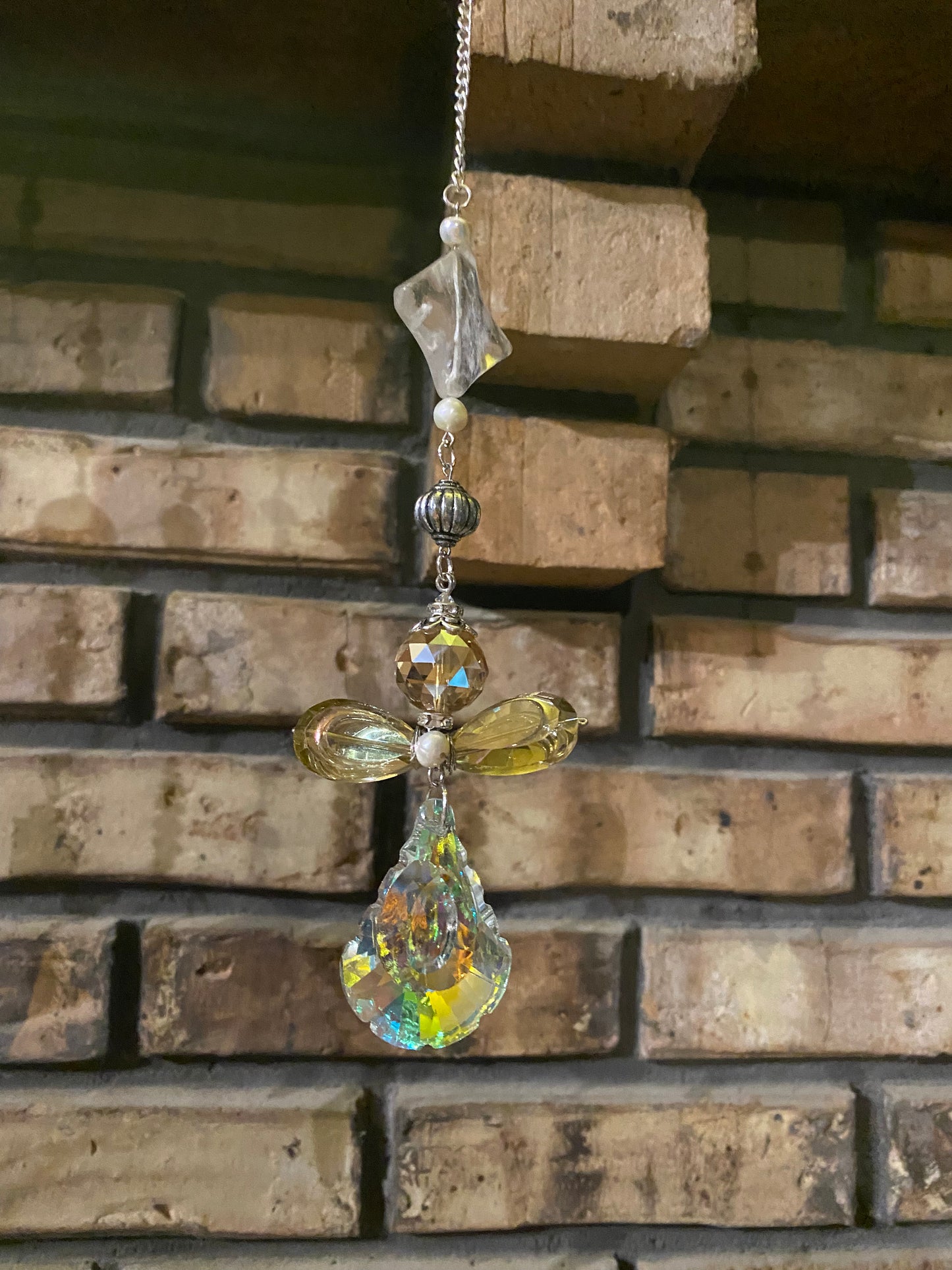 Crystal Angel Suncatcher