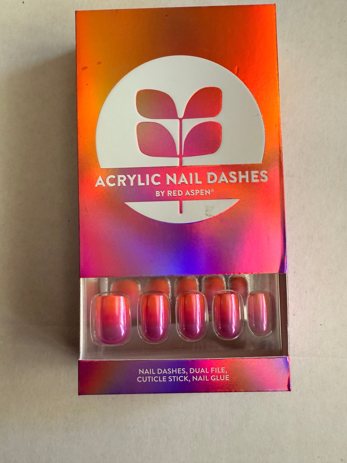 Embrace Change, Venus Nail Dash (Acrylics/Squoval)