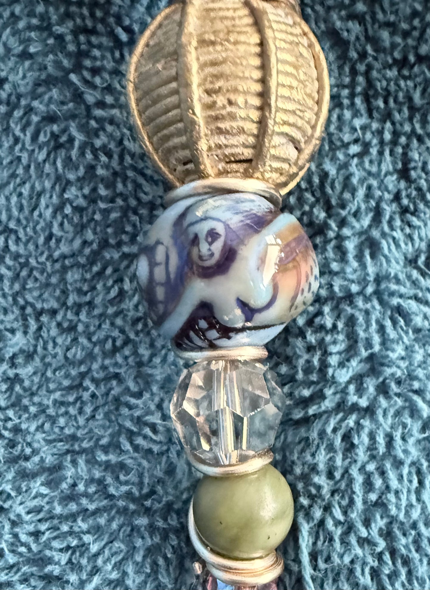 Mermaid’s Glow Sun Catcher with color changing mermaid bead
