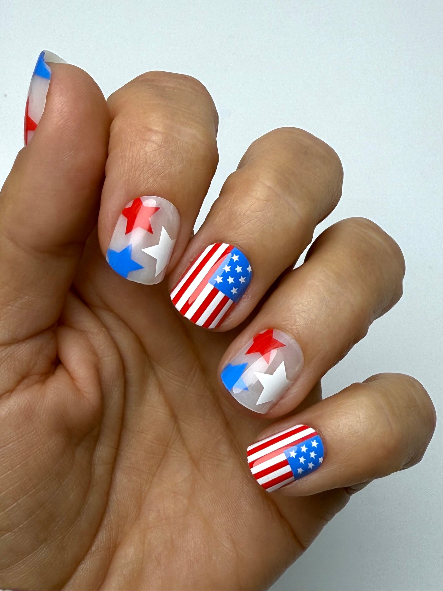 Star Spangled, Sarah (Short/Square)
