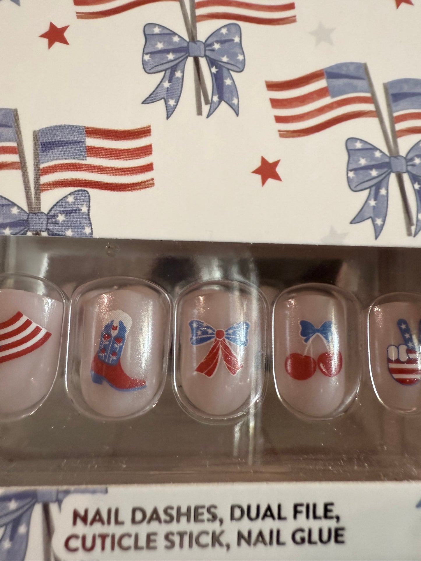 Shelly Rae Loves The USA (Short/Square)
