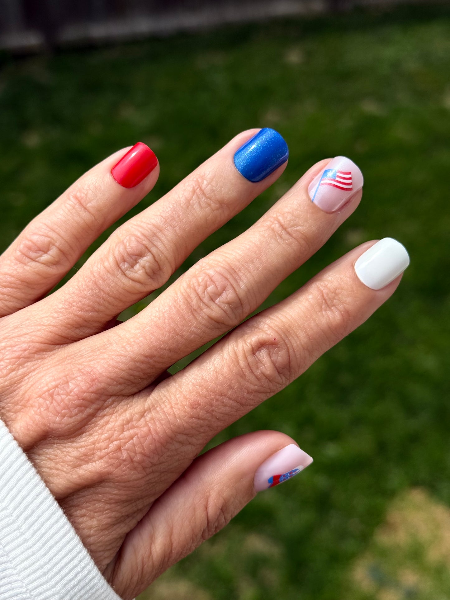 Shelly Rae Loves The USA (Short/Square)