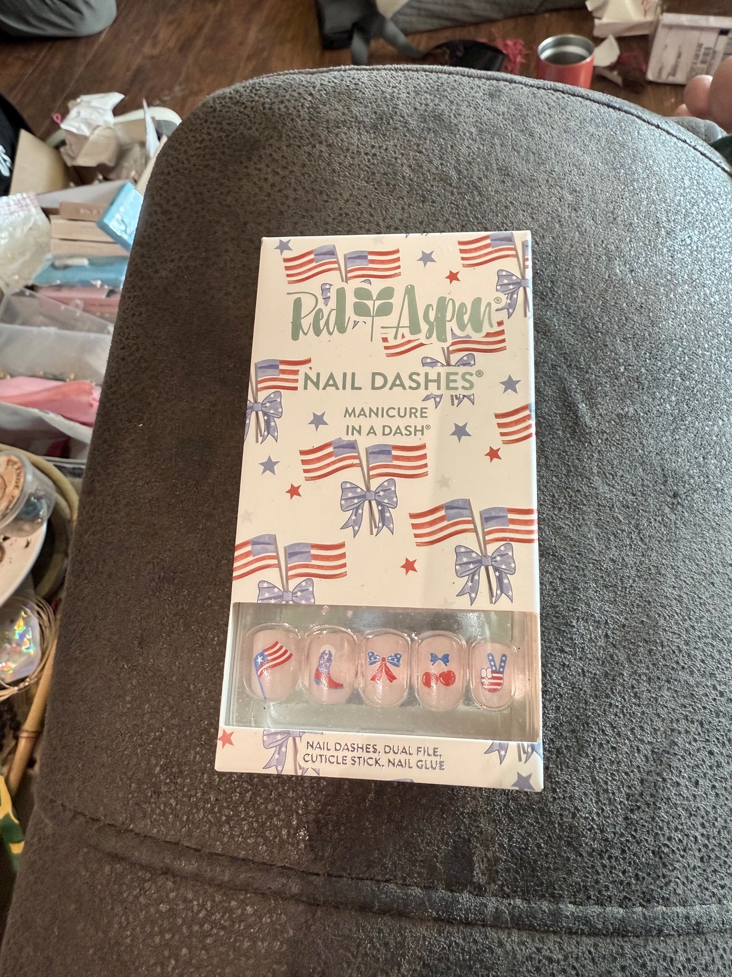 Shelly Rae Loves The USA (Short/Square)