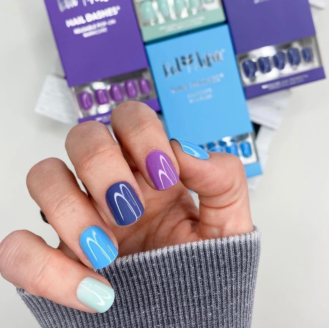 Elle-ctric Blue (Short/Square)