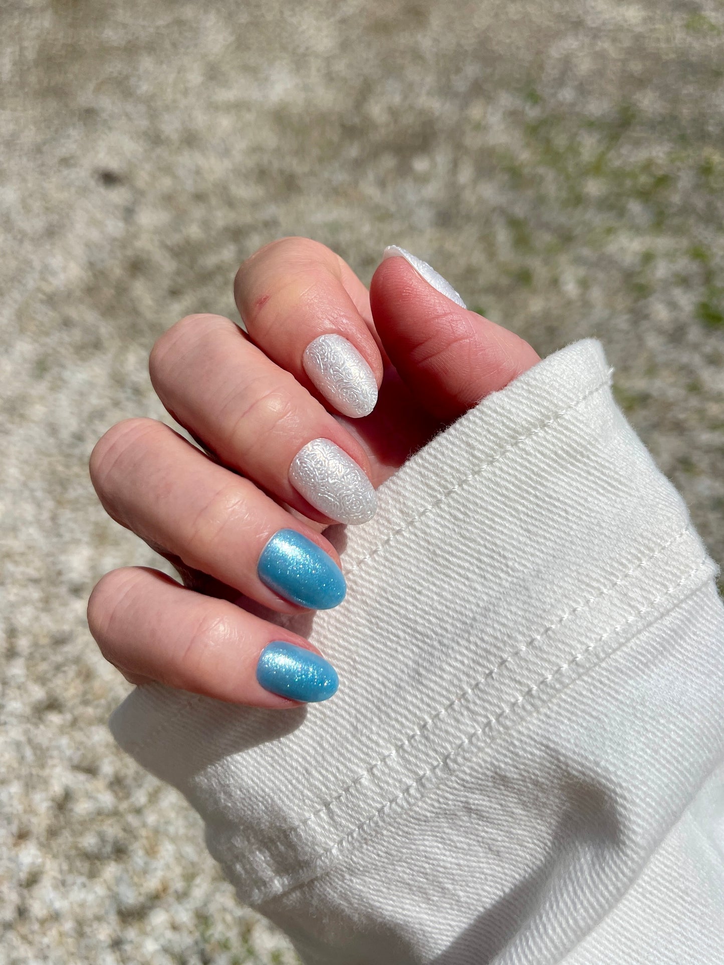 Cloudy Skies, Sarah Lynn (Short/Almond)