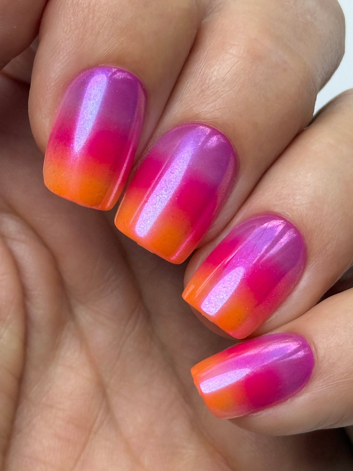 Embrace Change, Venus Nail Dash (Acrylics/Squoval)