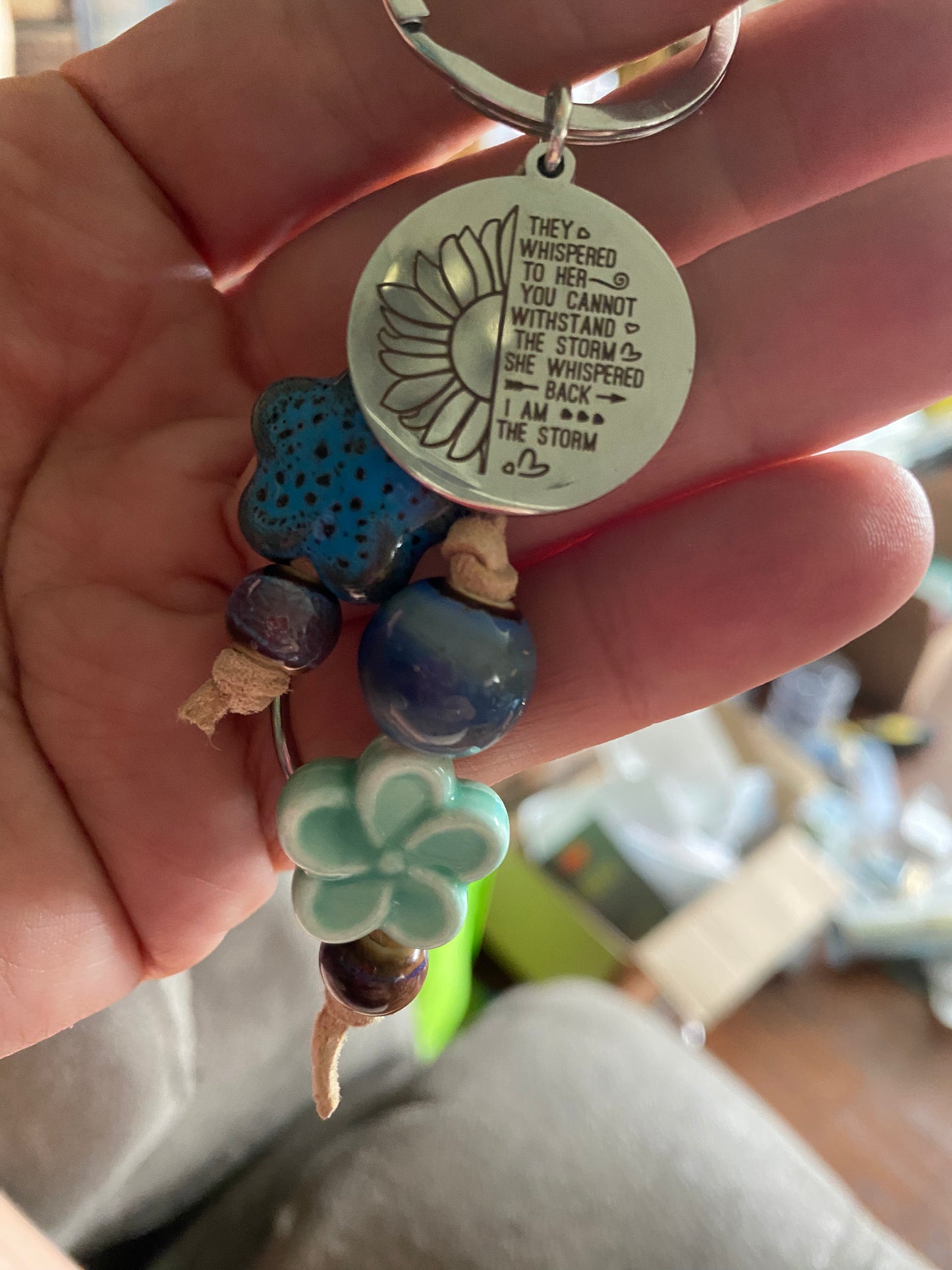 She’s the Storm Keychain