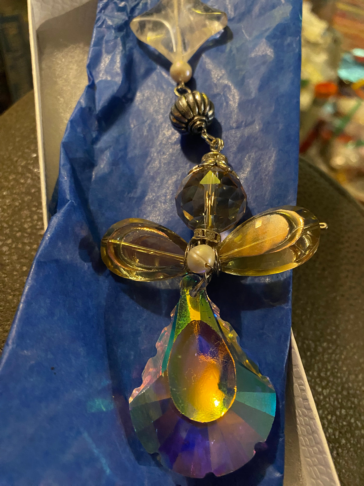 Crystal Angel Suncatcher