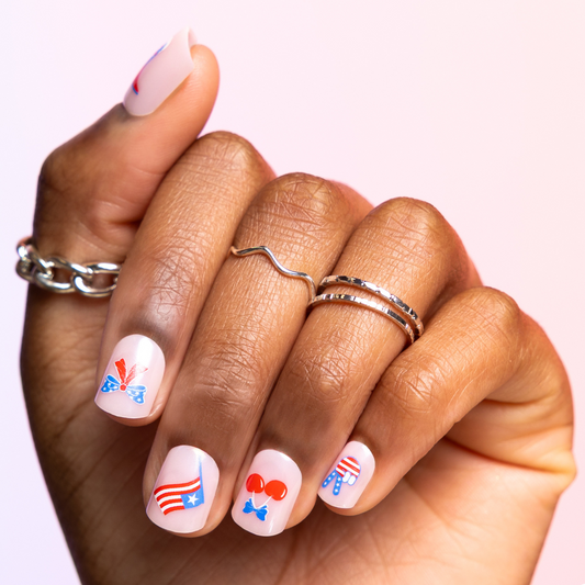 Shelly Rae Loves The USA (Short/Square)