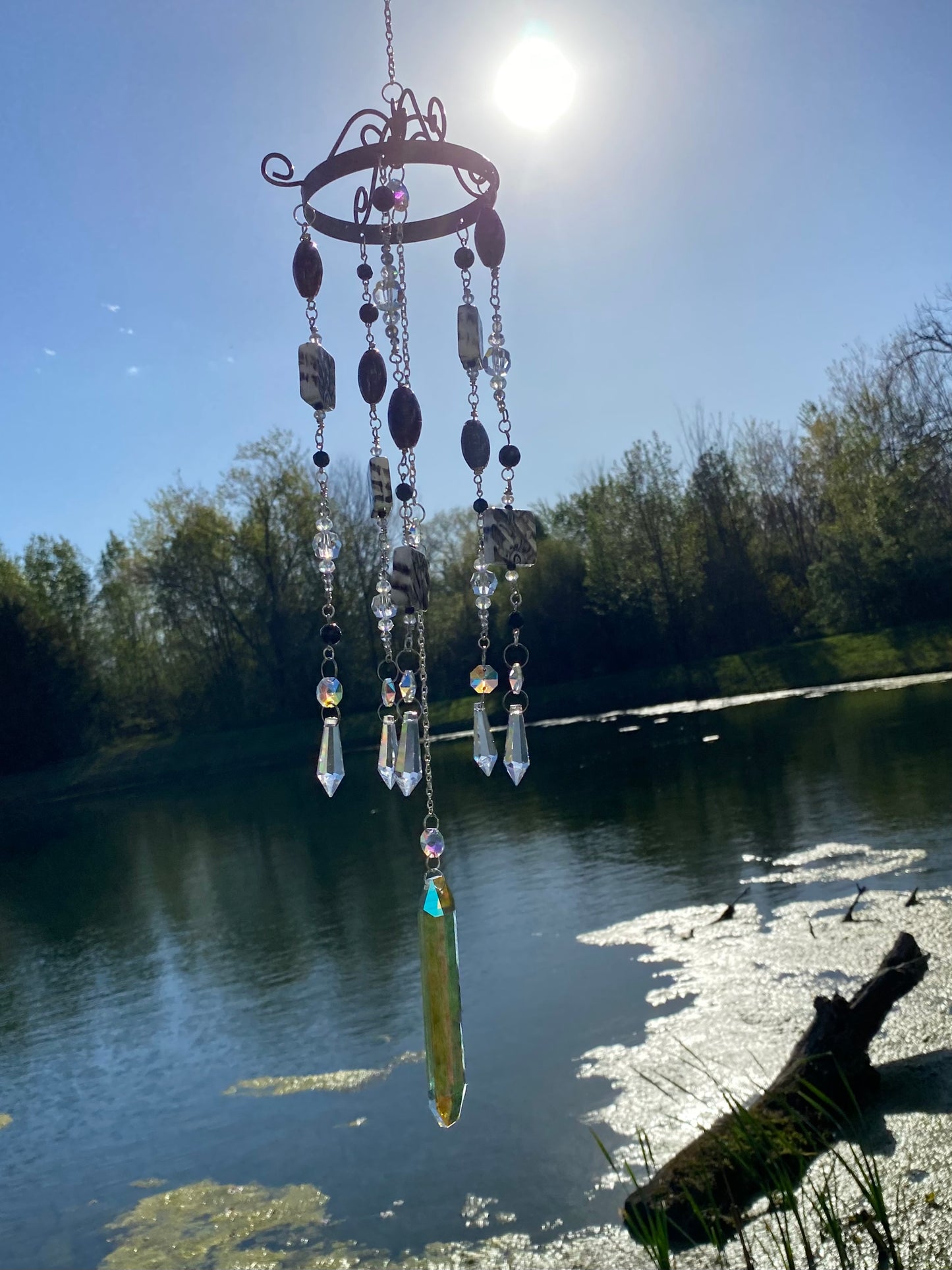 Dancing in the Light Mobile Sun Catcher￼