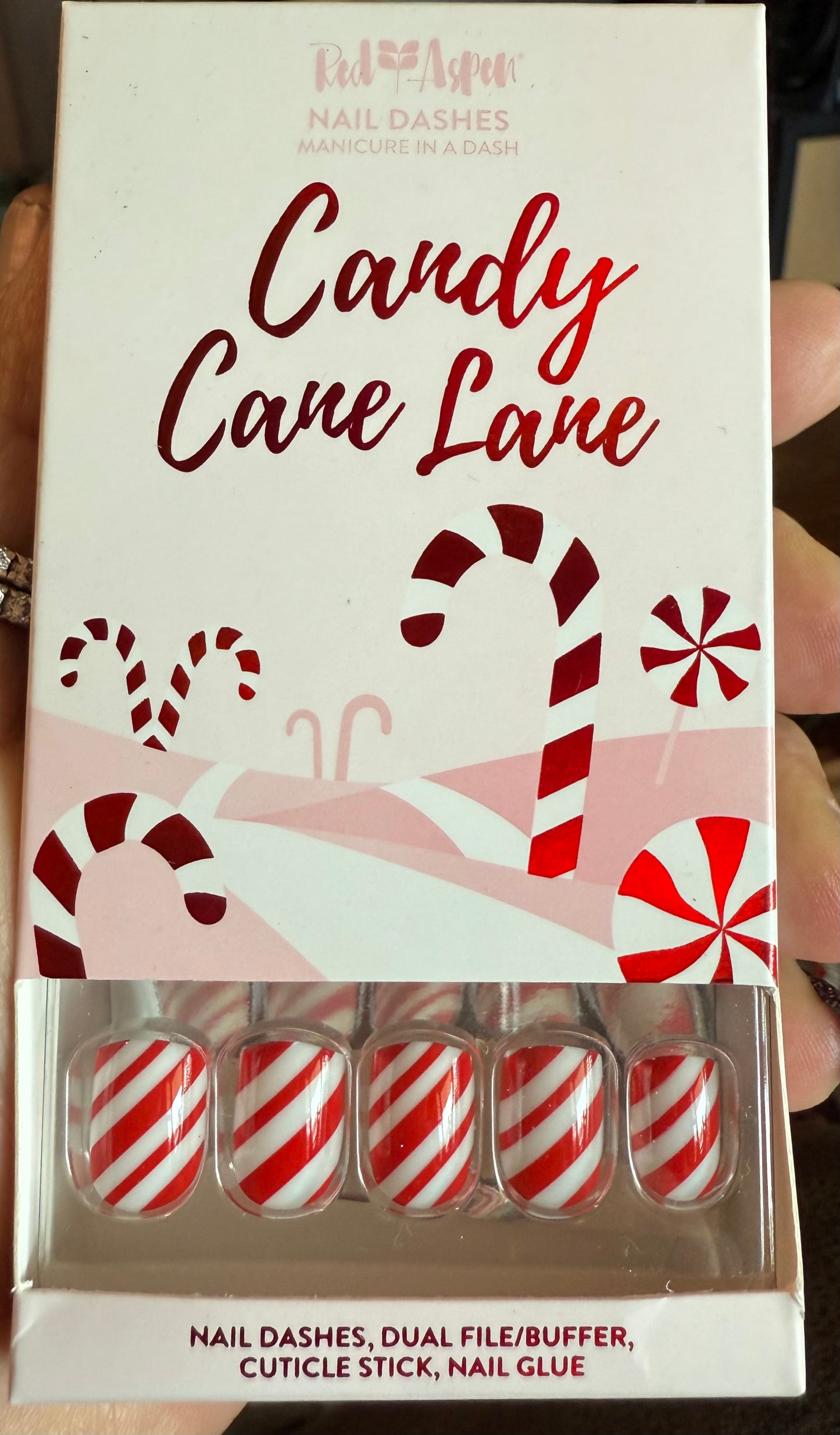 Candy Cane Lane (Short/Square)