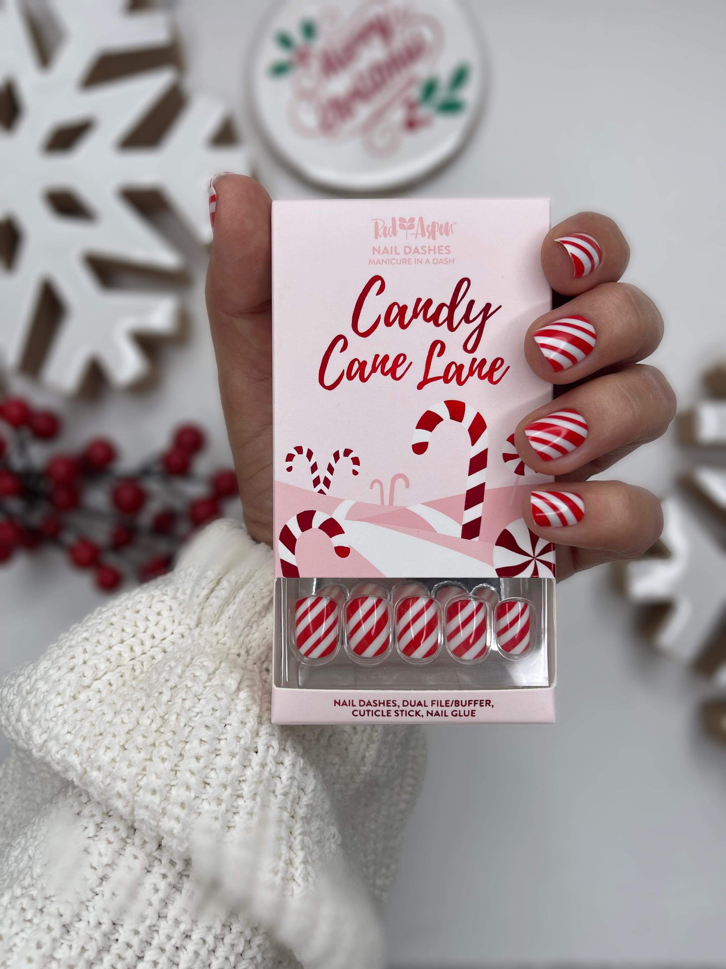 Candy Cane Lane (Short/Square)