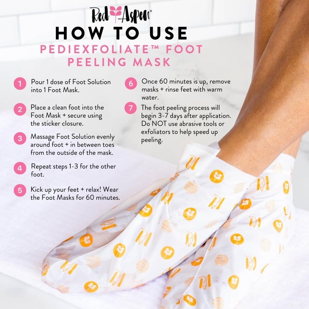 Pedi Exfoliate Mask by Red Aspen
