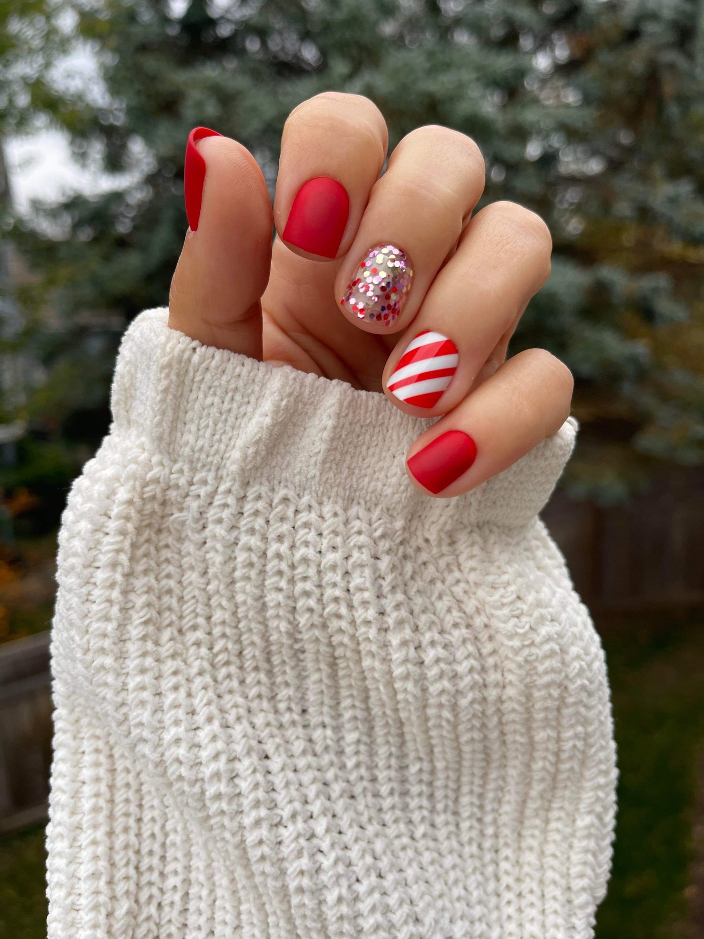 Candy Cane Lane (Short/Square)