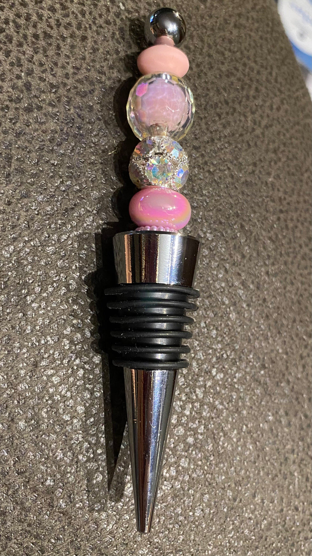 Bottle Stopper in Pink