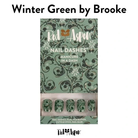 Winter Green by Brooke (Short/Square)