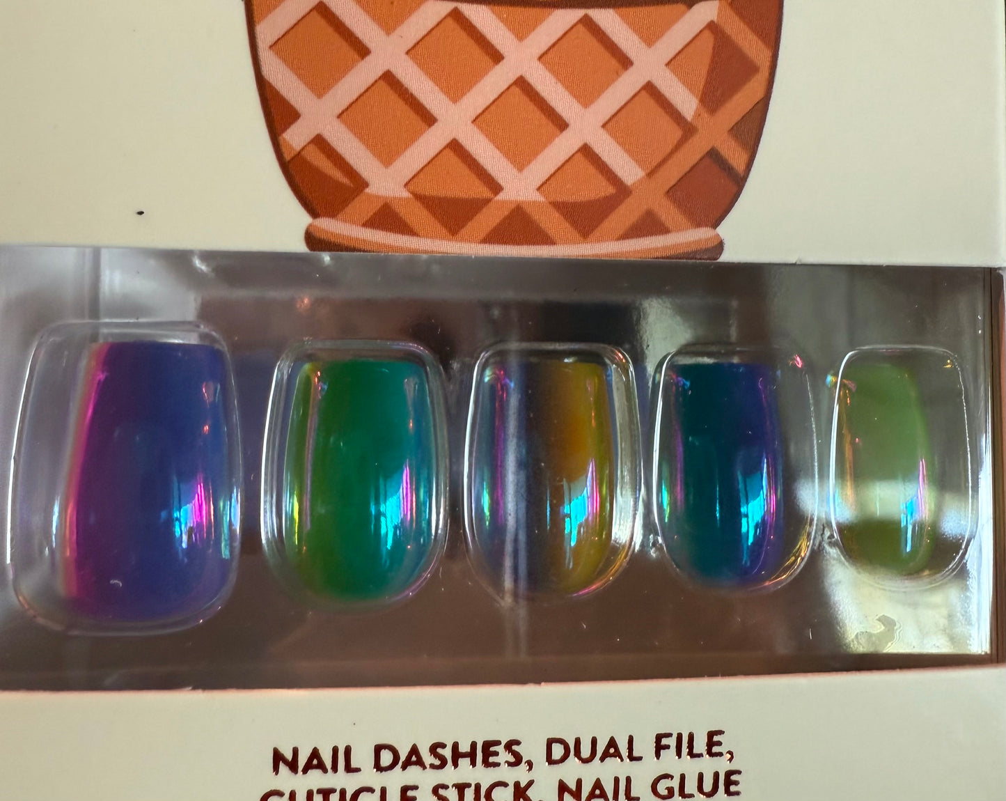Rylan’s Rainbow Sherbet (Short/Almond)