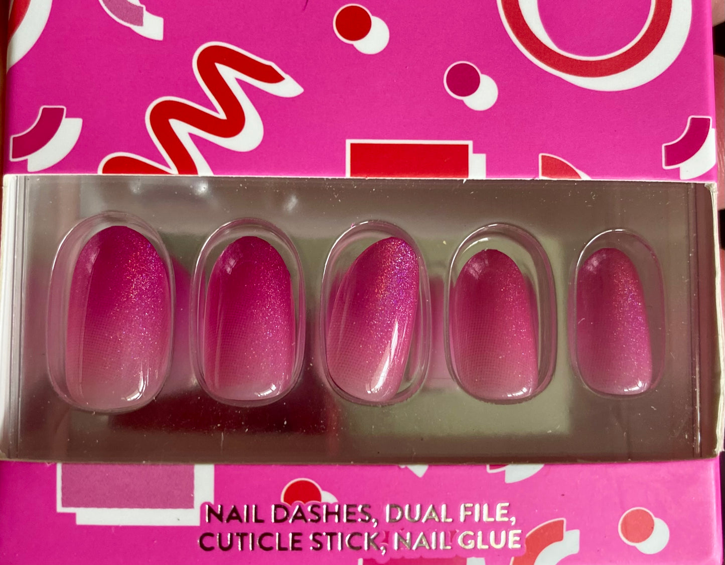 Pink Charisma Oval Nail Bundle