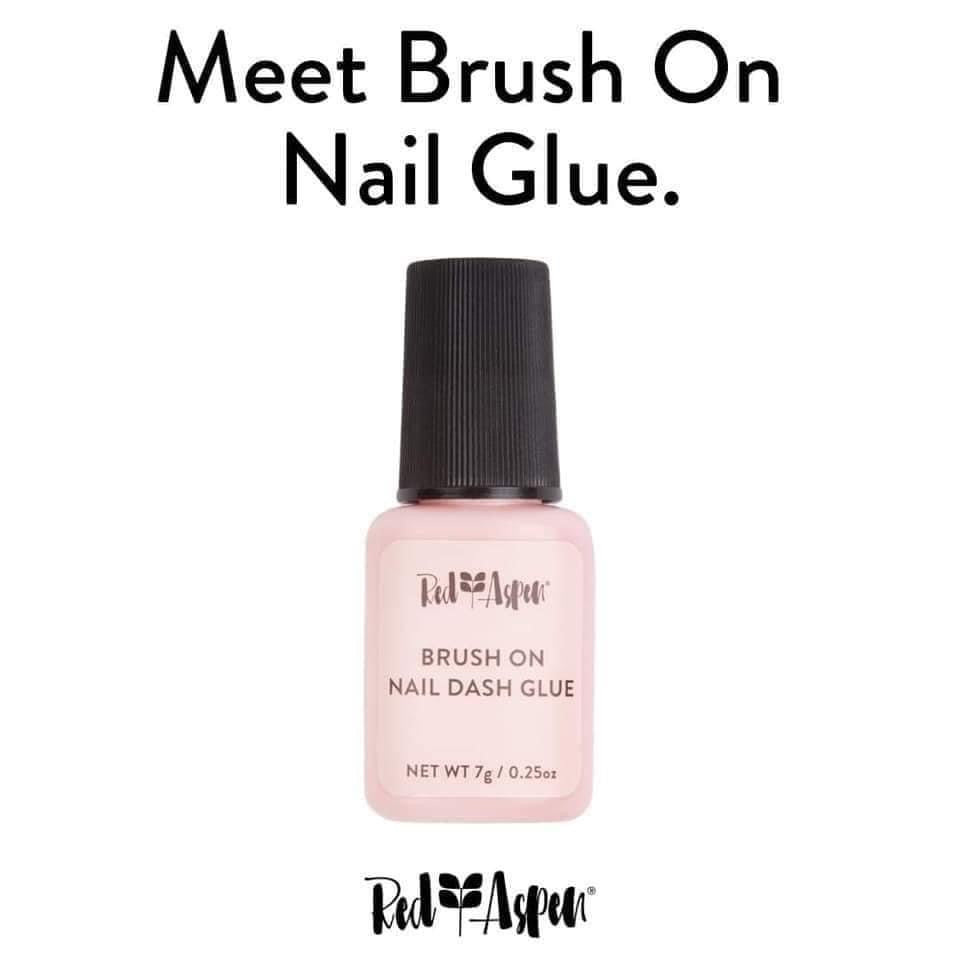 Brush On Nail Glue (recommended)