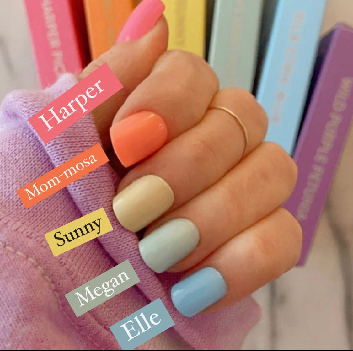 Elle-ctric Blue (Short/Square)