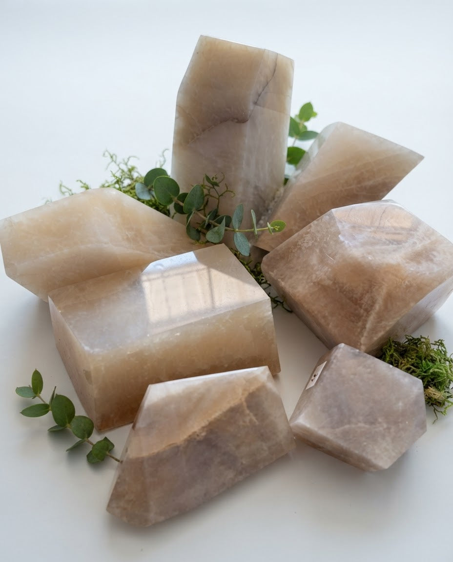 Natural Moonstone Standing Freeforms | Choose Your Stone