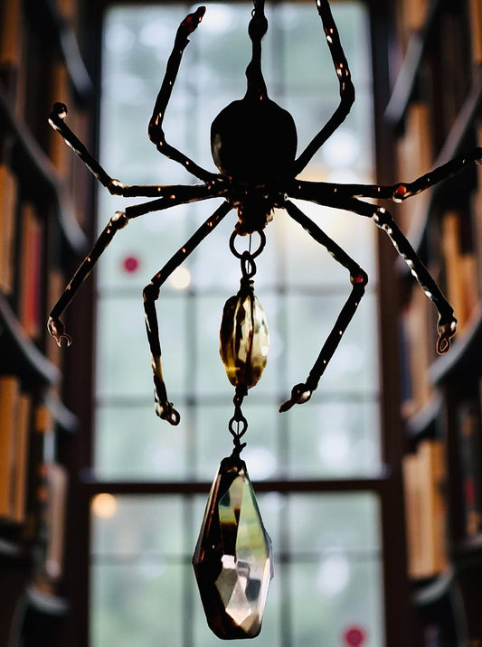 Stanley The Handcrafted, Beaded, Spider Sun Catcher