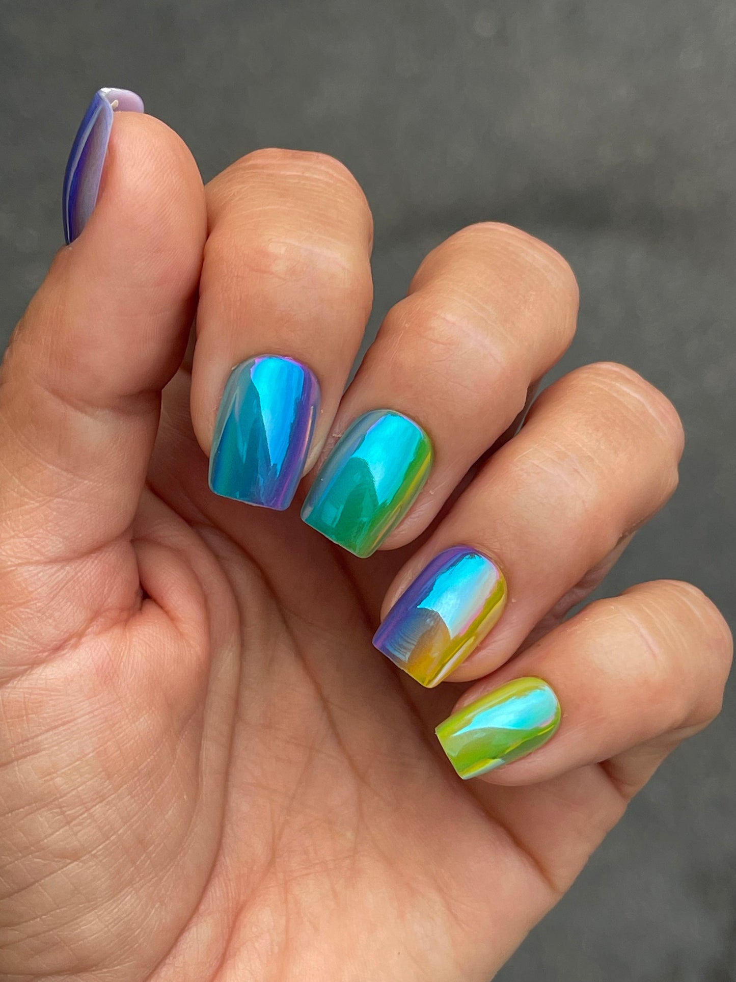 Rylan’s Rainbow Sherbet (Short/Almond)