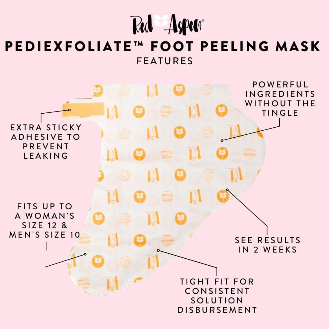 Pedi Exfoliate Mask by Red Aspen