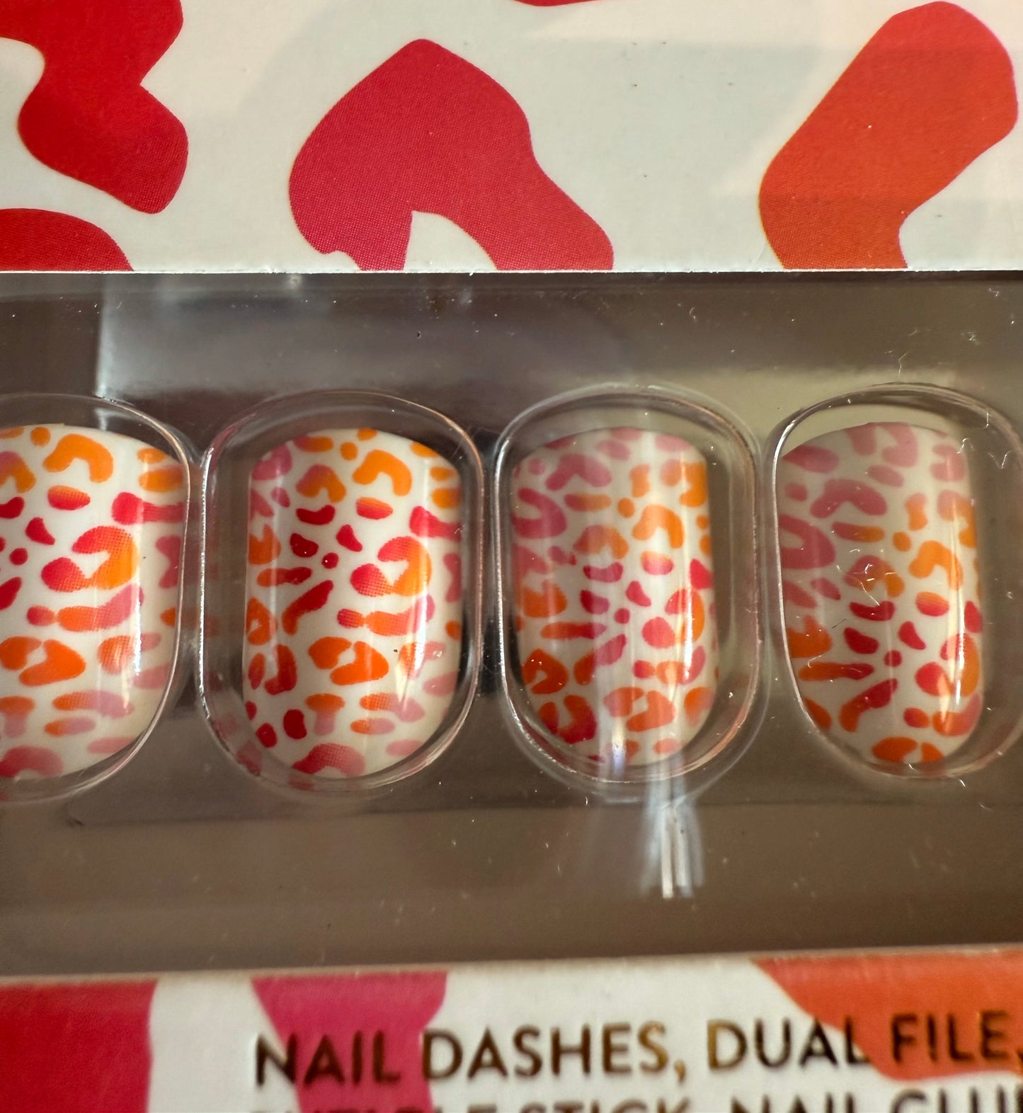 Colorful Cheetah, Christiana (Short/Square)