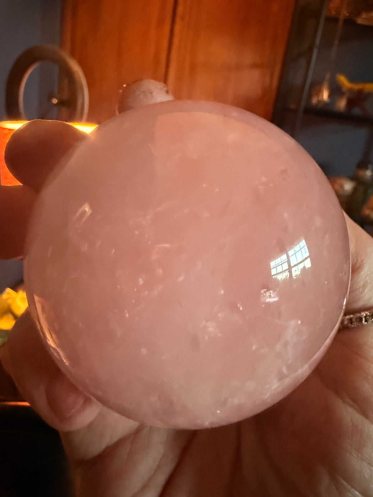 Juicy Rose Quartz Sphere￼