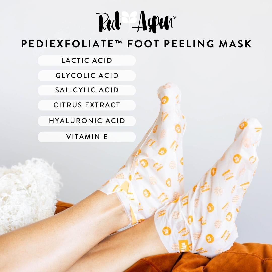 Pedi Exfoliate Mask by Red Aspen