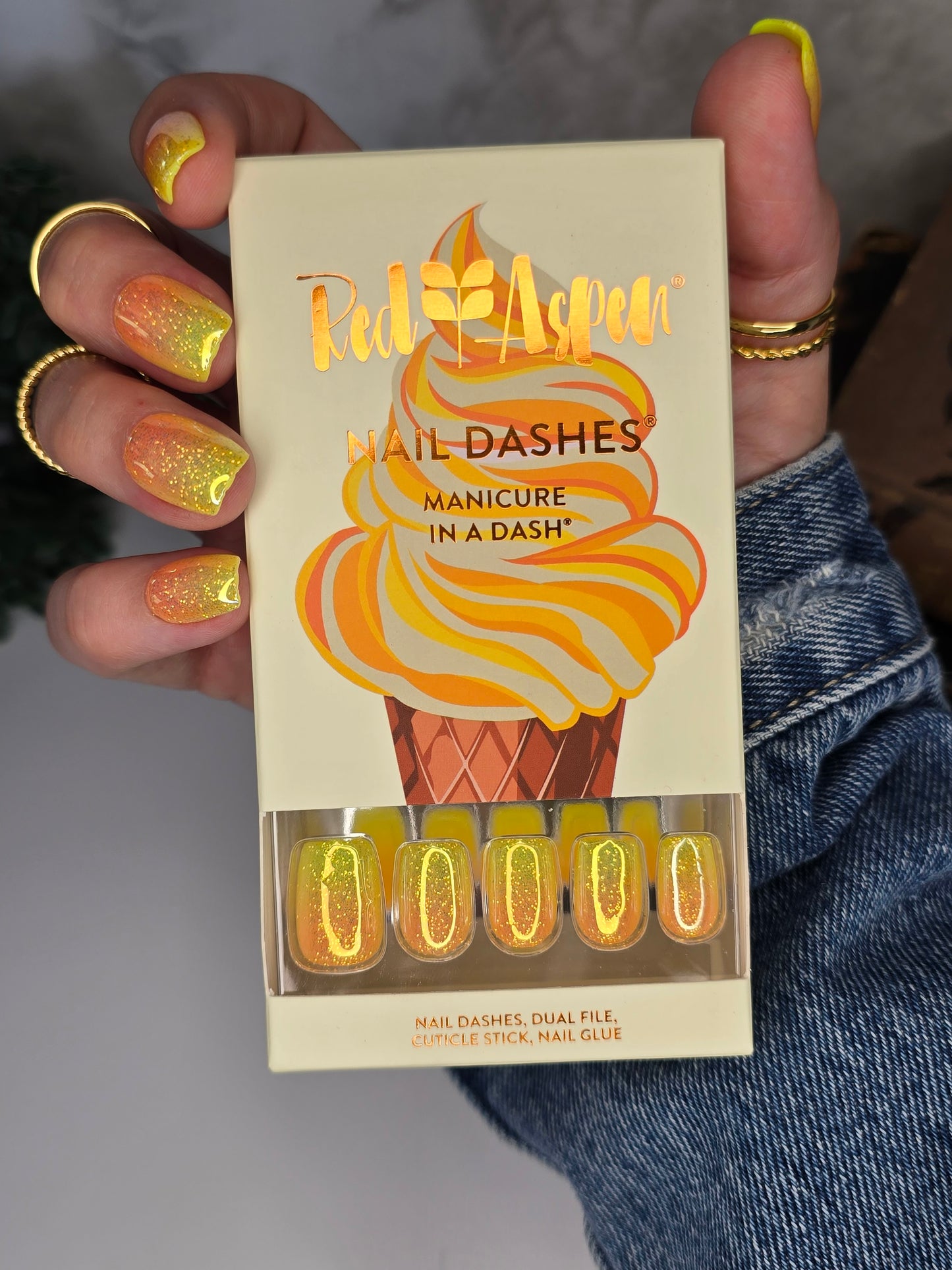 Mango Pineapple Swirl, Melissa (Short/Coffin)