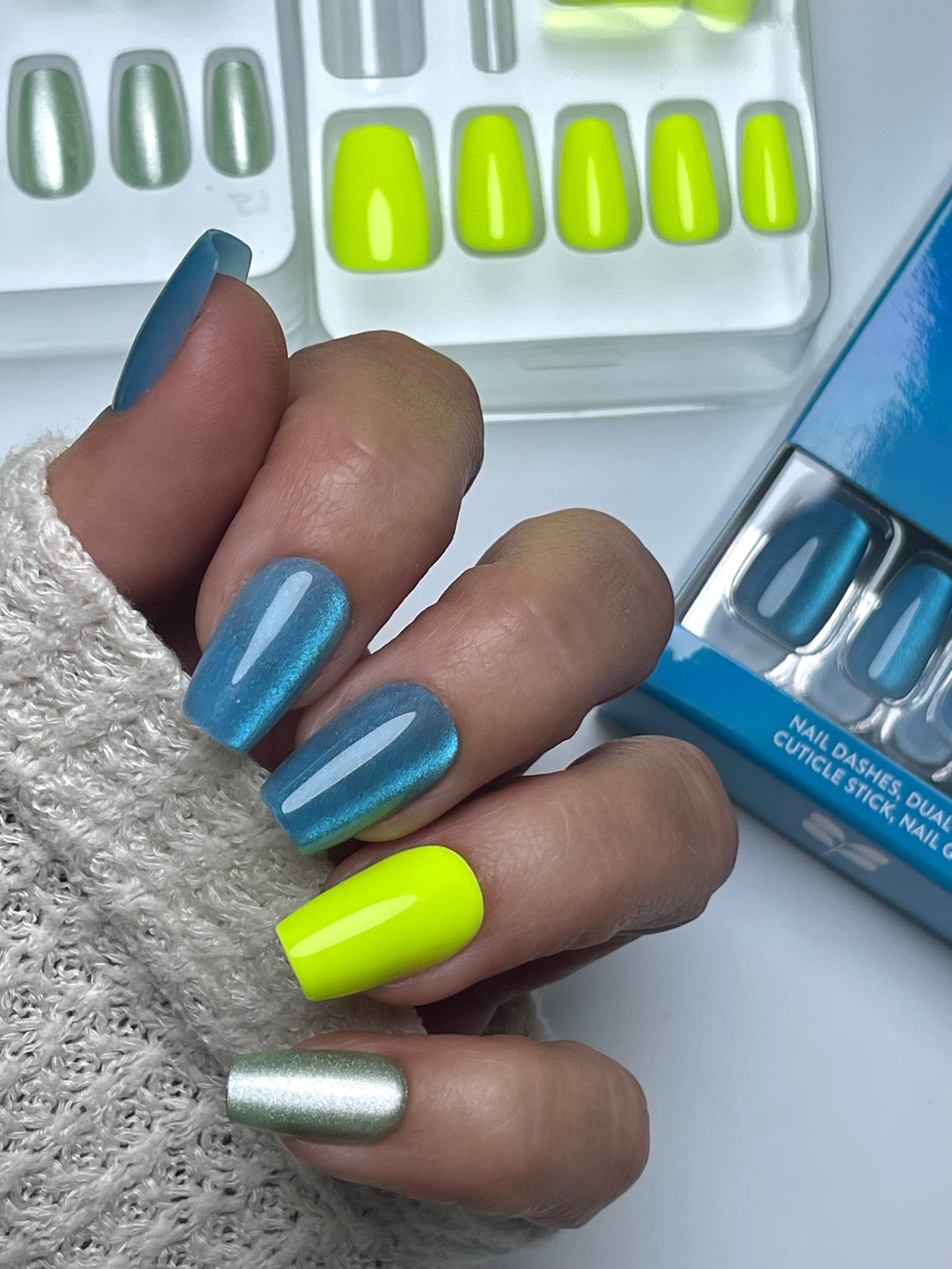 Olga’s Ocean Eyes (Medium/Coffin)