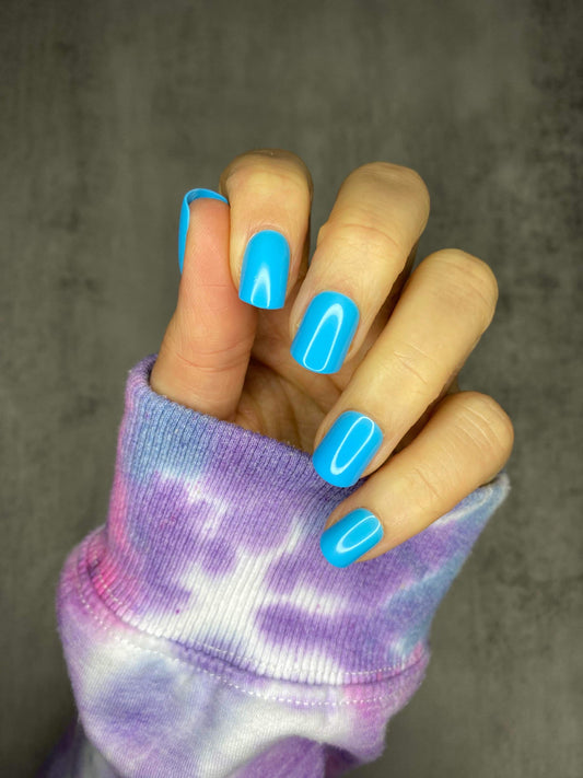 Elle-ctric Blue (Short/Square)