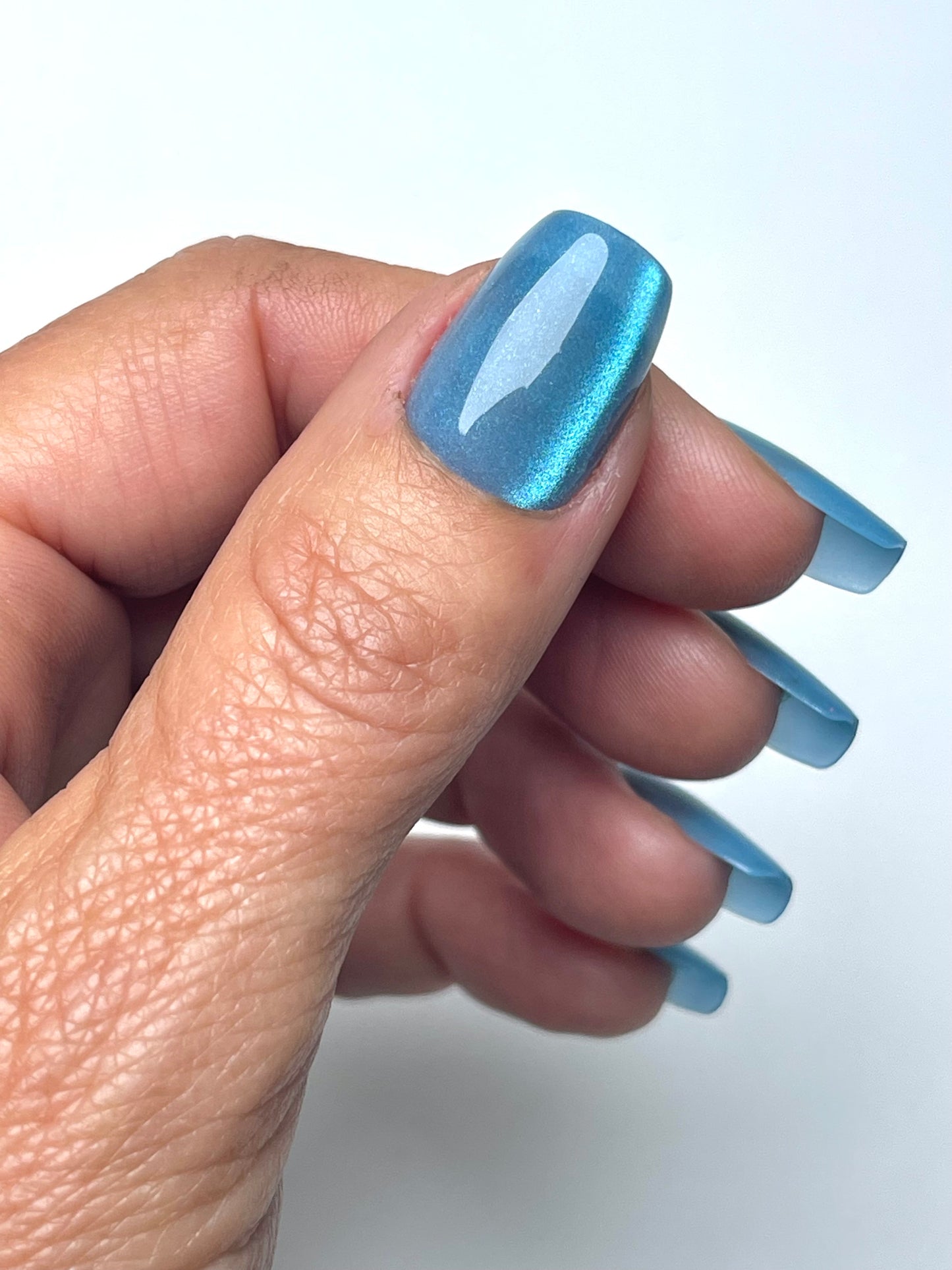 Olga’s Ocean Eyes (Medium/Coffin)