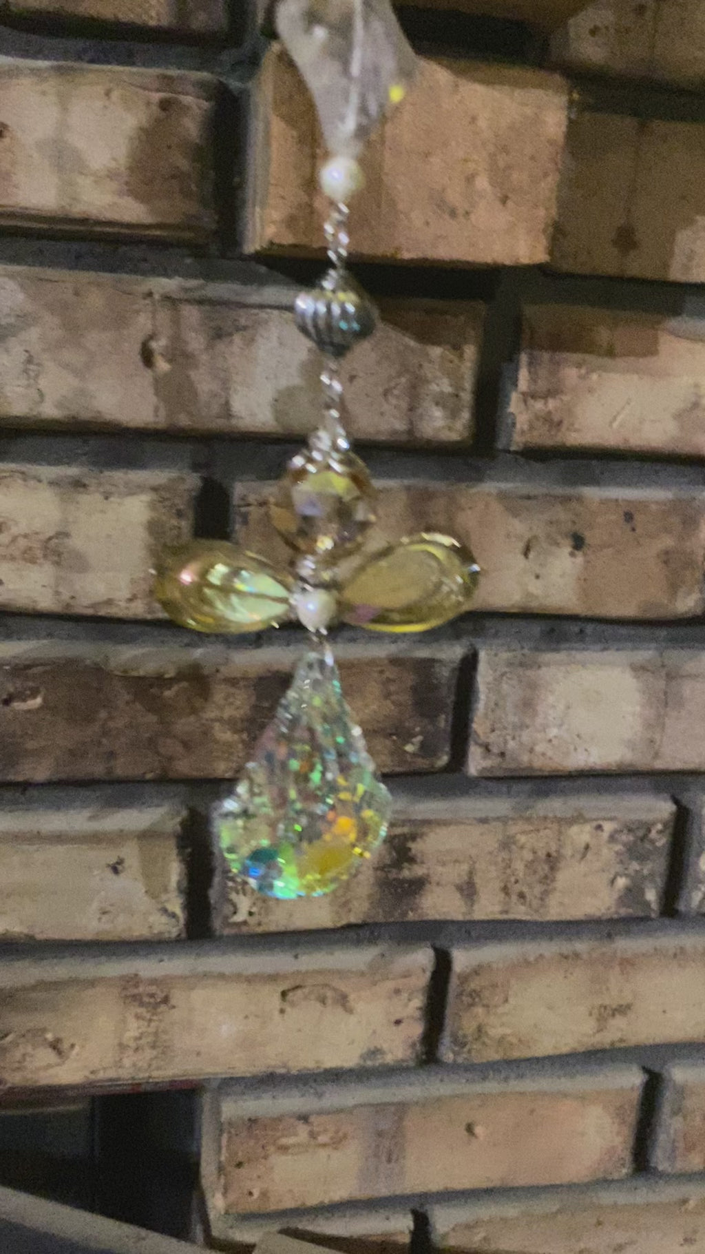 Crystal Angel Suncatcher
