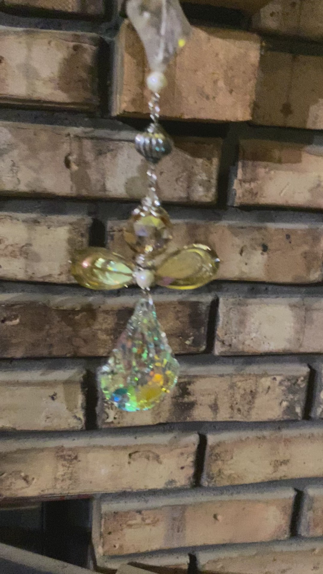 Crystal Angel Suncatcher