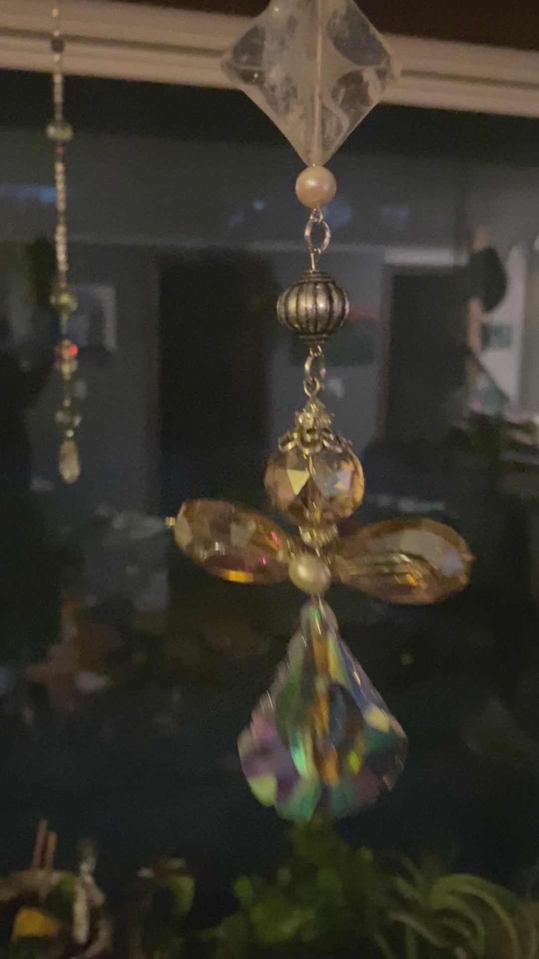 Crystal Angel Suncatcher